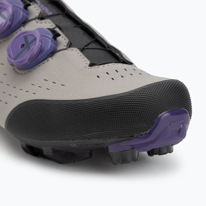 Férfi MTB kerékpáros cipő Northwave Rebel 3 homok/sötét lila 7