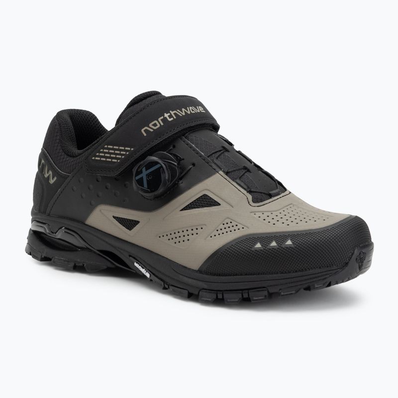 Férfi MTB kerékpáros cipő Northwave Spider Plus 3 homok/fekete