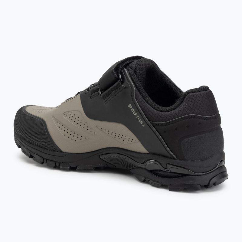 Férfi MTB kerékpáros cipő Northwave Spider Plus 3 homok/fekete 3
