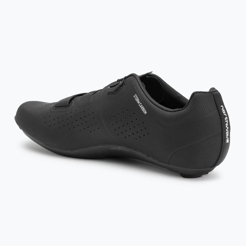 Northwave Storm Carbon fekete/fehér férfi országúti cipő 3