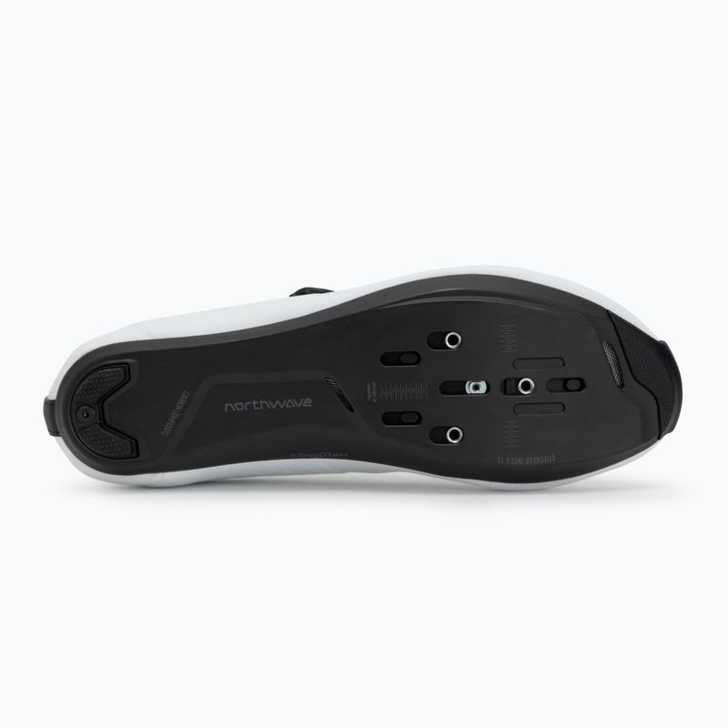 Northwave Storm Carbon fehér/fekete férfi országúti cipő 4