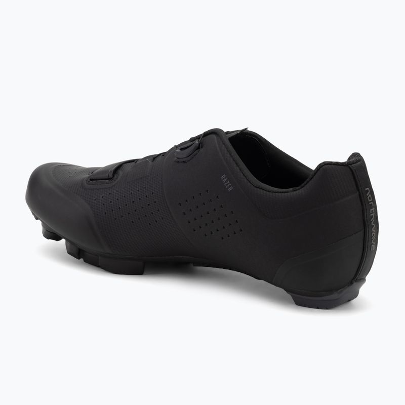Férfi MTB kerékpáros cipő Northwave Razer fekete 3