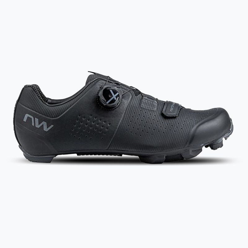 Férfi MTB kerékpáros cipő Northwave Razer fekete 8