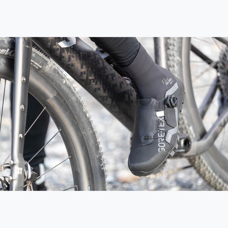 Férfi MTB kerékpáros cipő Northwave Celsius XT GTX fekete/sötét szürke 11