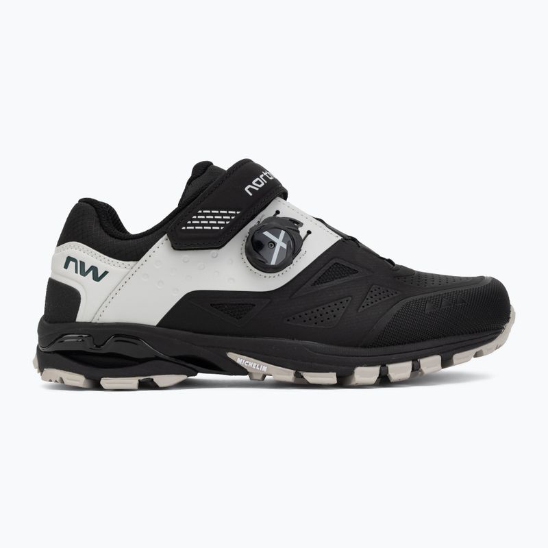 Férfi MTB kerékpáros cipő Northwave Spider Plus 3 black/light grey 2