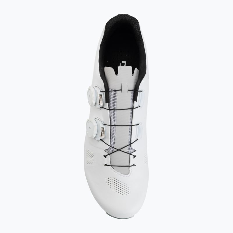 Férfi országúti kerékpáros cipő Northwave Revolution white/light grey 5
