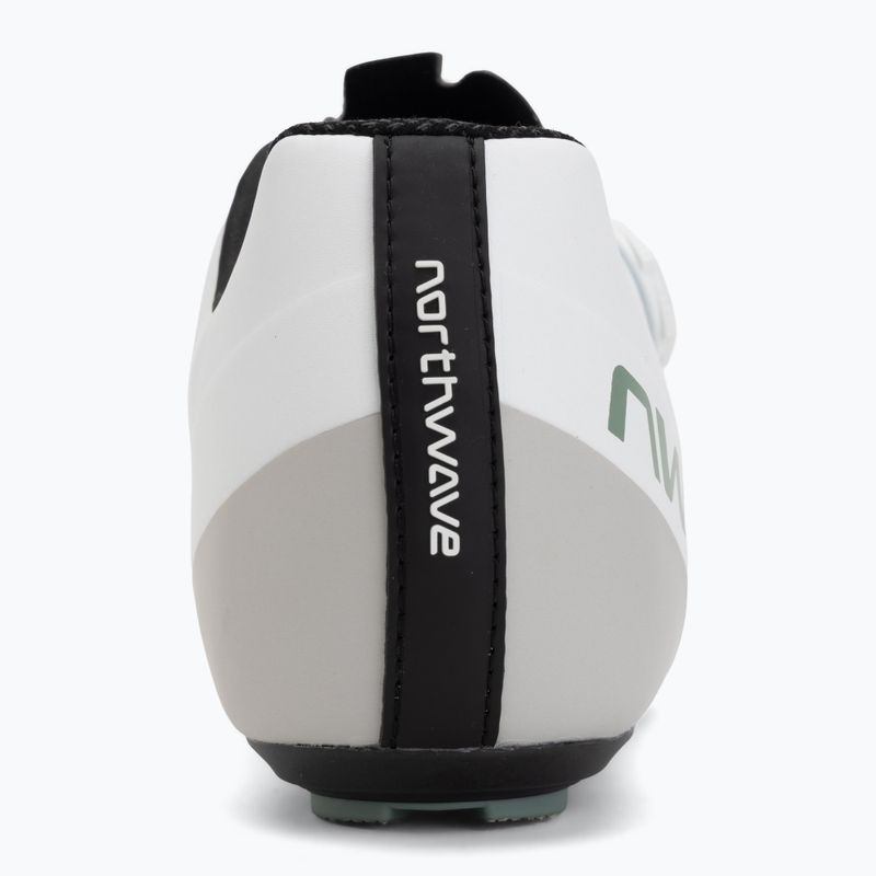 Férfi országúti kerékpáros cipő Northwave Revolution white/light grey 6