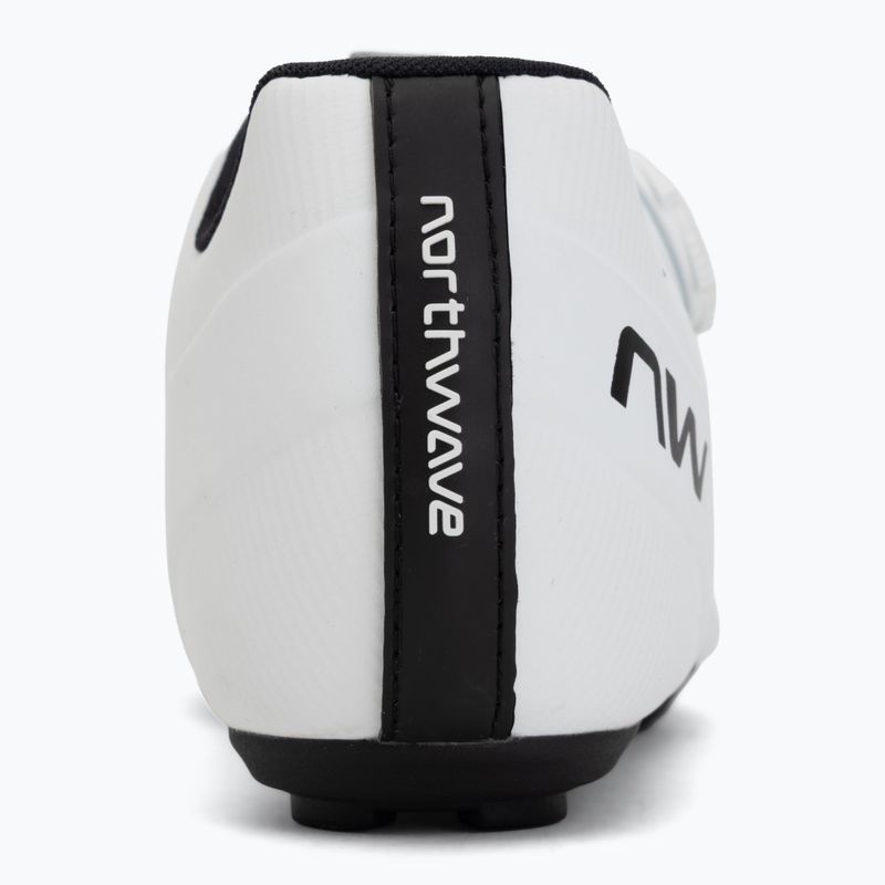 Férfi országúti kerékpáros cipő Northwave Typhoon white 6