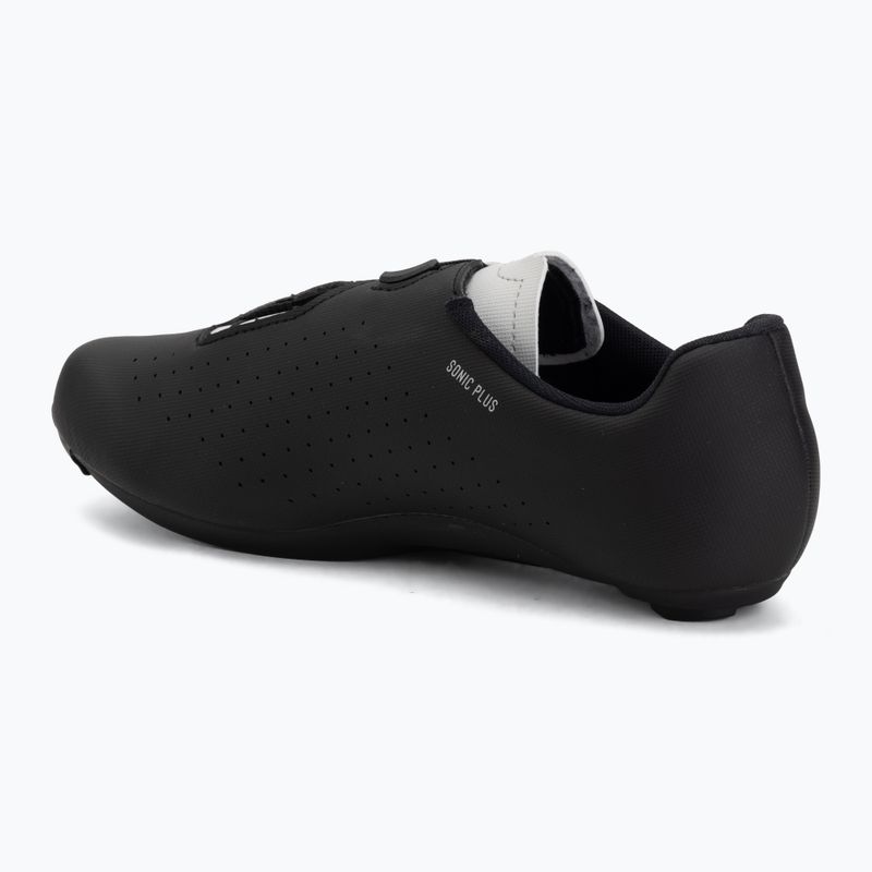 Férfi országúti kerékpáros cipő Northwave Sonic Plus black/light grey 3