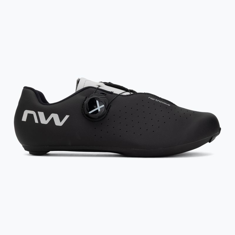 Férfi országúti kerékpáros cipő Northwave Sonic Plus black/light grey 4