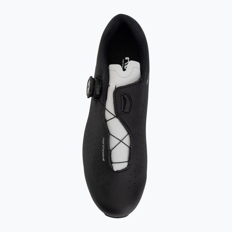 Férfi országúti kerékpáros cipő Northwave Sonic Plus black/light grey 5