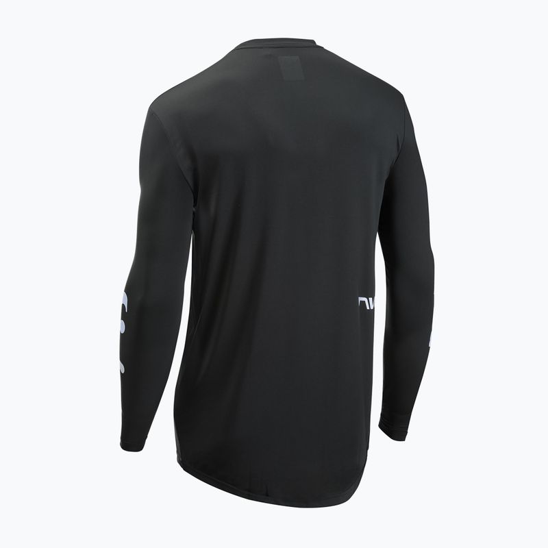 Férfi kerékpáros hosszú ujjú póló Northwave Xtrail black/ice grey 2