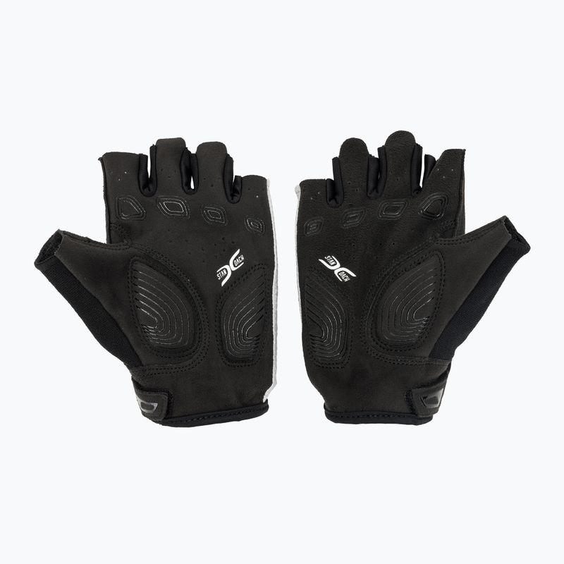 Férfi kerékpáros kesztyűk Northwave Active Max Short Finger light grey 3