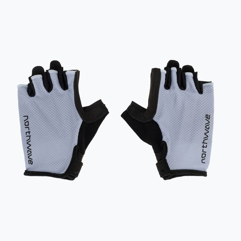 Női kerékpáros kesztyűk Northwave Active Max Short Finger ice grey 2