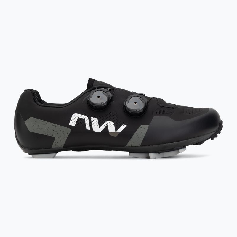 Férfi MTB kerékpáros cipő Northwave Extreme X black/dark grey 2