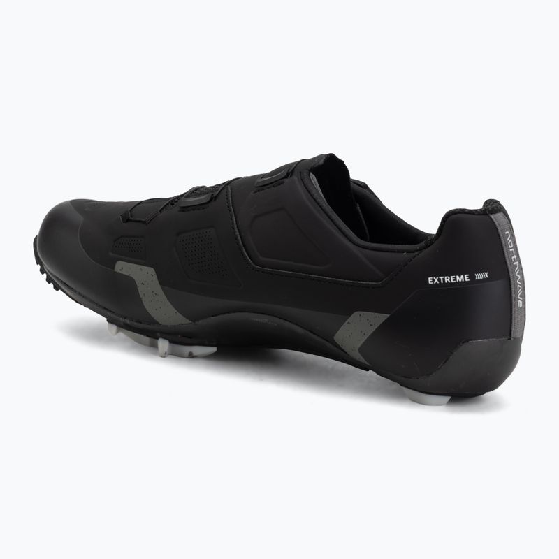 Férfi MTB kerékpáros cipő Northwave Extreme X black/dark grey 3