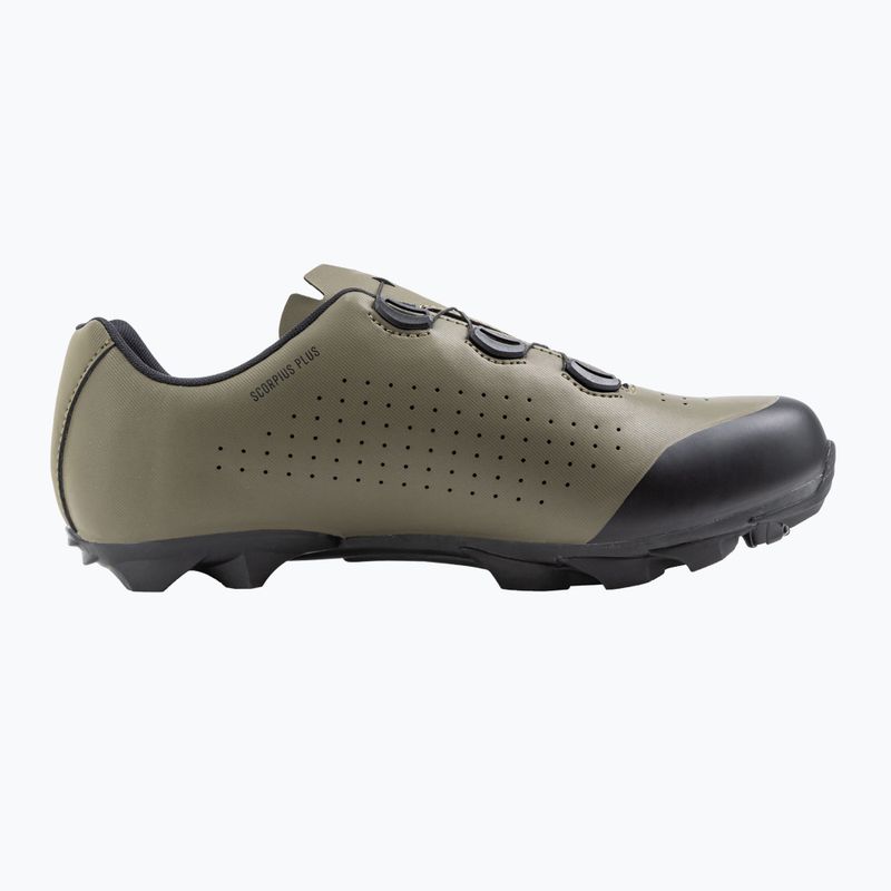 Férfi MTB kerékpáros cipő Northwave Scorpius Plus green forest/black 2