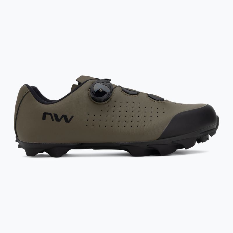 Férfi MTB kerékpáros cipő Northwave Scorpius Plus green forest/black 2