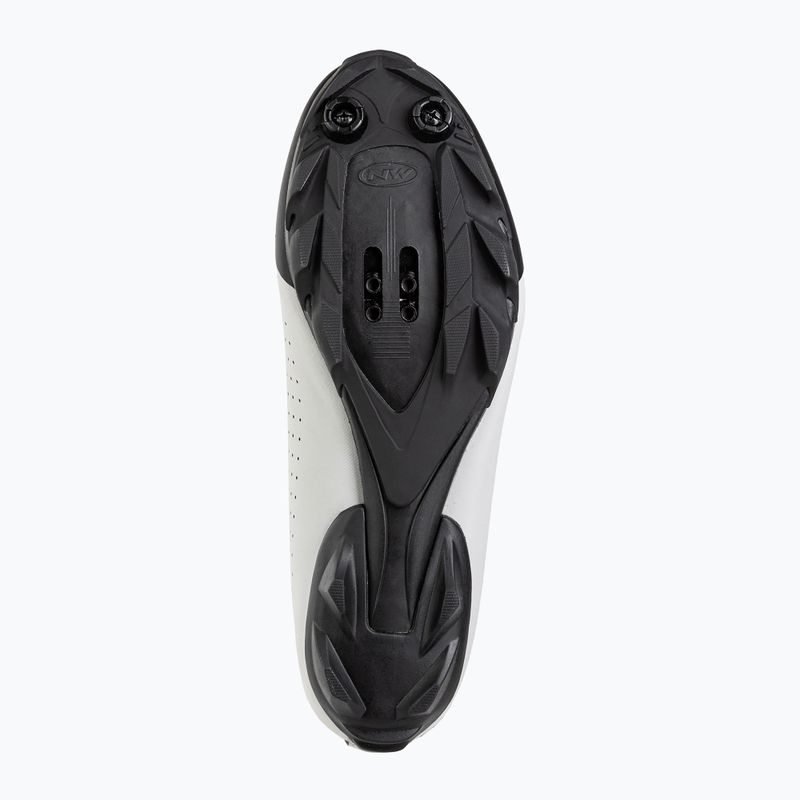 Férfi MTB kerékpáros cipő Northwave Scorpius Plus light grey/black 3
