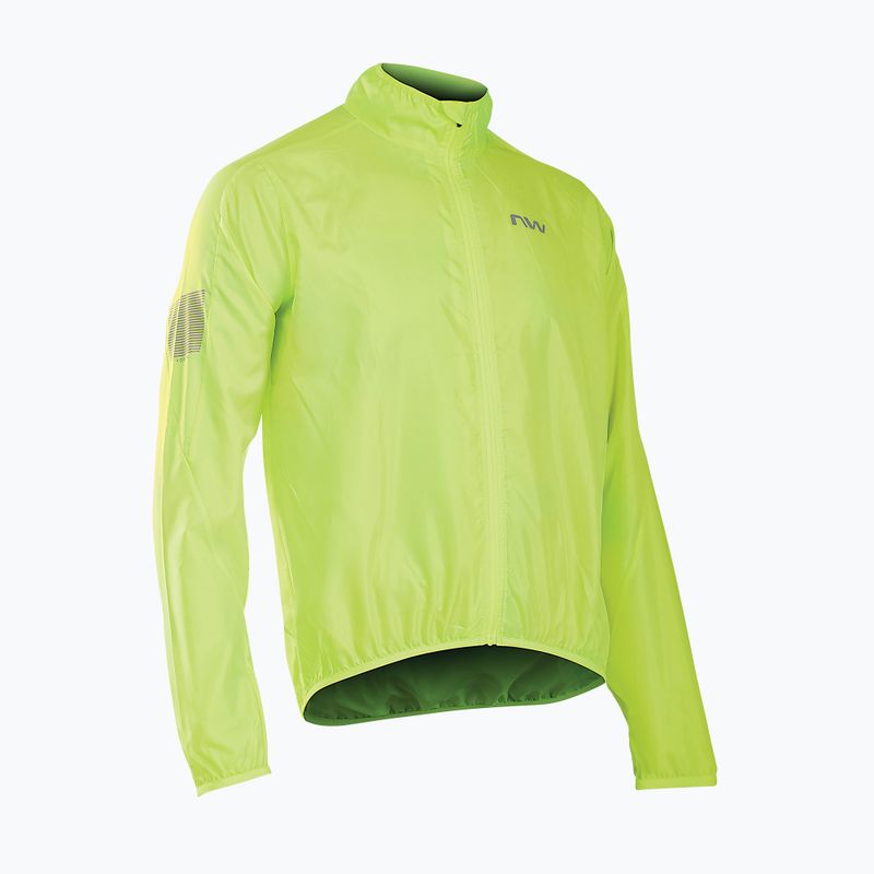 Férfi Northwave Vortex 10 kerékpáros kabát sárga 89171151