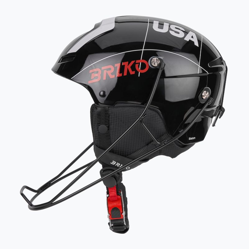 Sísisak Briko Slalom 2.0 USA shiny black/white/cardinal red 4