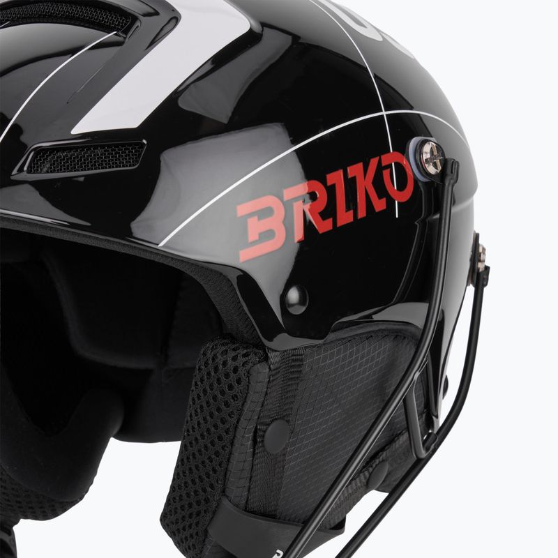 Sísisak Briko Slalom 2.0 USA shiny black/white/cardinal red 7