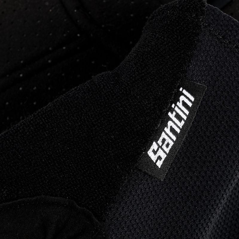 Santini Brisk kerékpáros kesztyű fekete SP367RCLBRISKNES 3