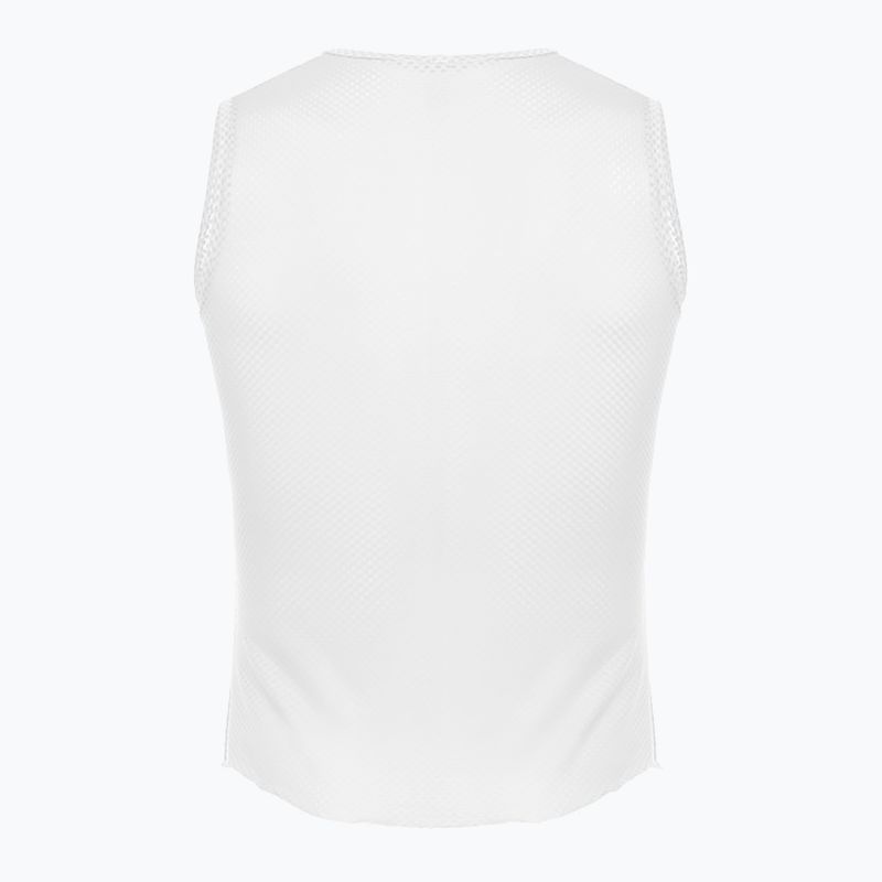 Férfi Santini ujjatlan kerékpáros mez Baselayer Lieve fehér BM002GLLLLLIEVEBIXS 5