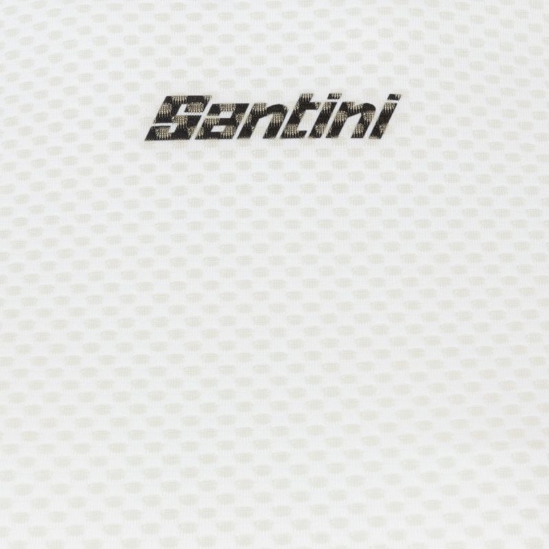 Férfi Santini ujjatlan kerékpáros mez Baselayer Lieve fehér BM002GLLLLLIEVEBIXS 3