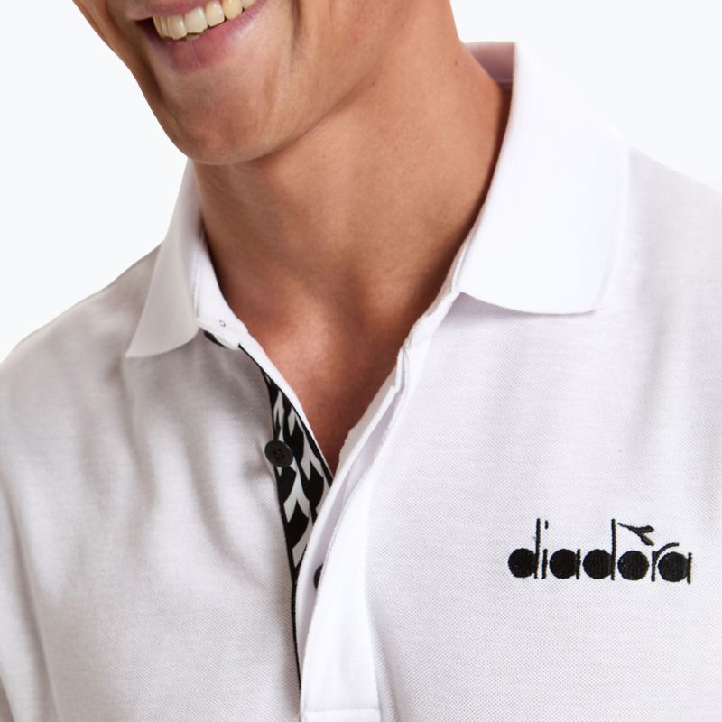 Férfi Diadora Statement Polo ing fehér DD-102.176856 5