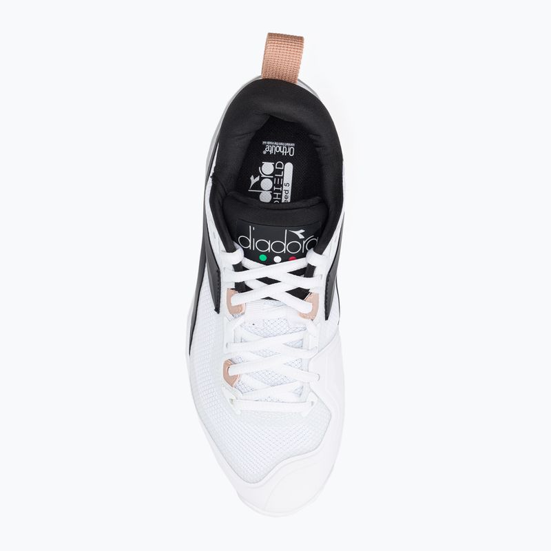 Női teniszcipő Diadora Speed Blushield 5 AG fehér-fekete DD-101.176941 6