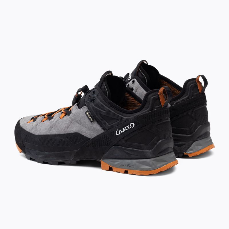 AKU Rock Dfs GTX férfi túrabakancs fekete-narancs 722-186 3