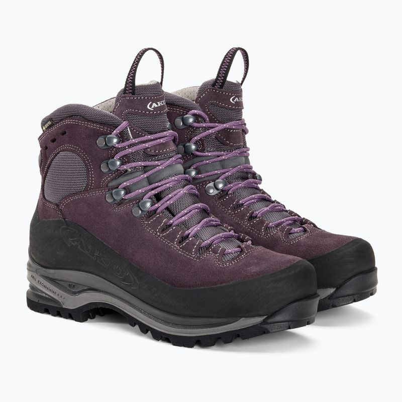 AKU Superalp GTX női túrabakancs mély lila 4
