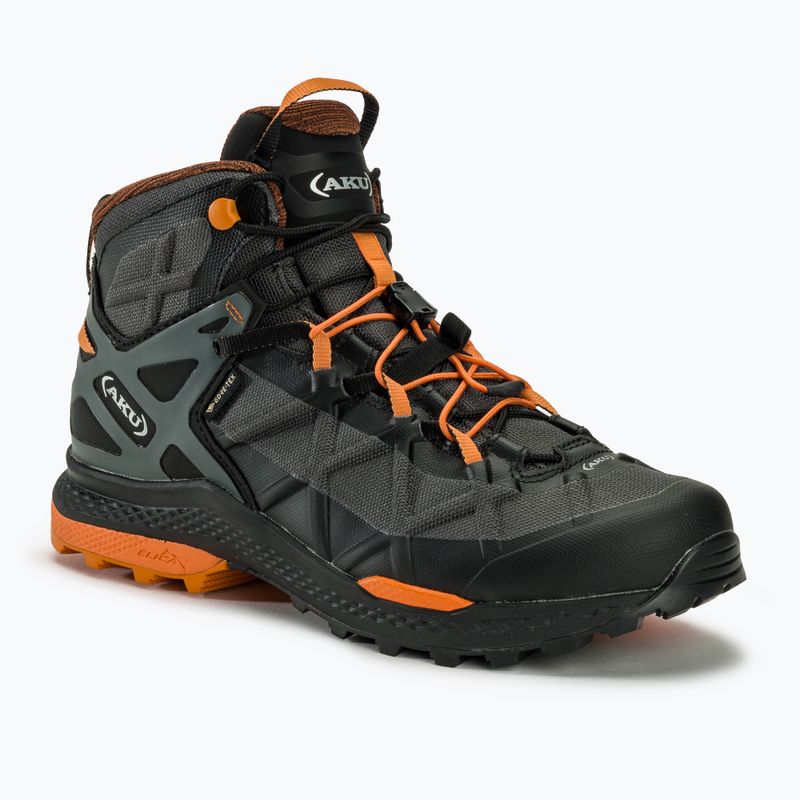 Férfi túracipő AKU Rocket Mid DFS GTX black/orange