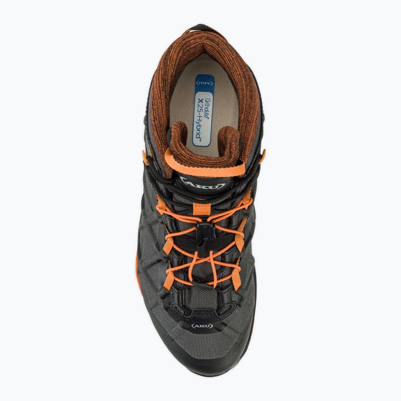 Férfi túracipő AKU Rocket Mid DFS GTX black/orange 5