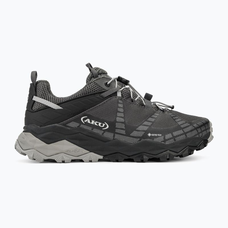 Férfi túracipő AKU Flyrock GTX black/silver 2