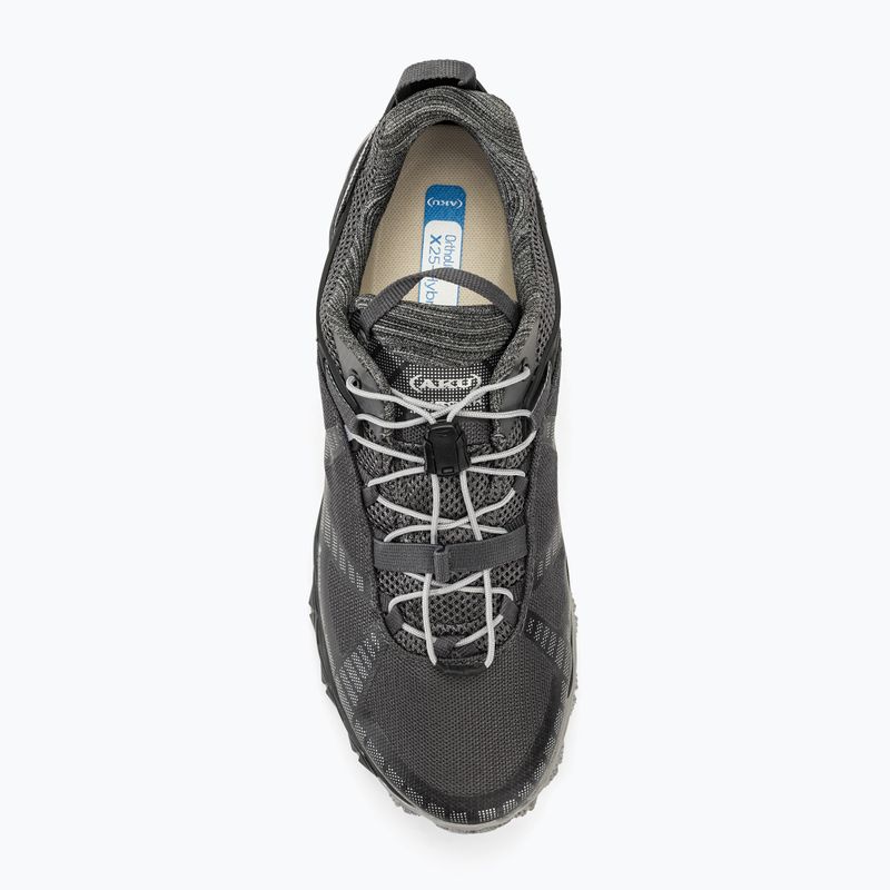 Férfi túracipő AKU Flyrock GTX black/silver 5