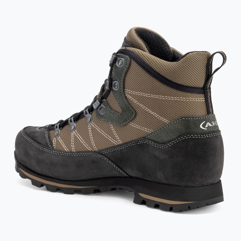 Férfi trekking cipő AKU Trekker Lite III Wide GTX dark brown/anthracite 3