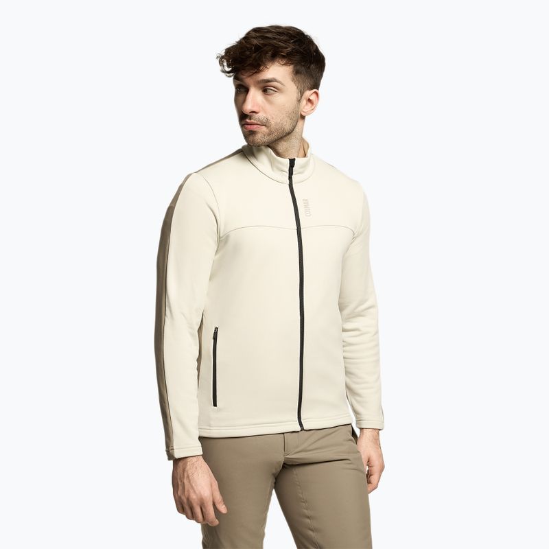 Férfi Colmar fleece pulóver bézs és barna 8323-5WU