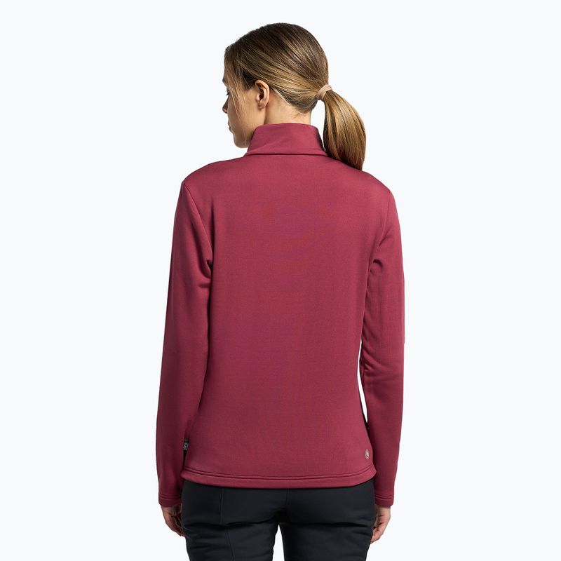 Női Colmar fleece pulóver bordó 9334-5WU 4