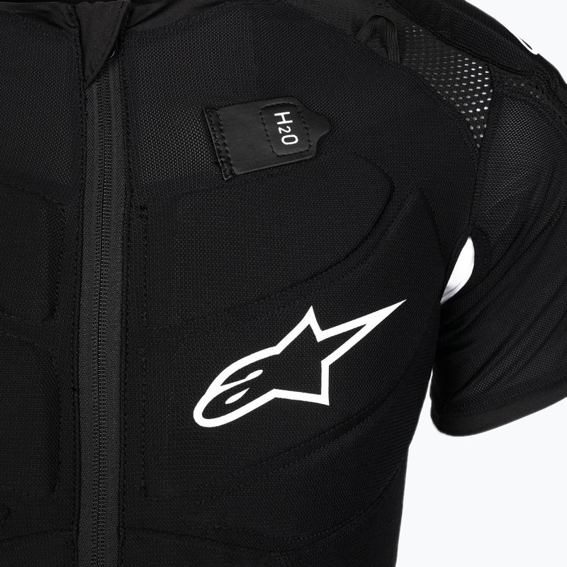 Férfi kerékpáros páncél Alpinestars Vector Tech Jacket SS fekete 1656519/10 3