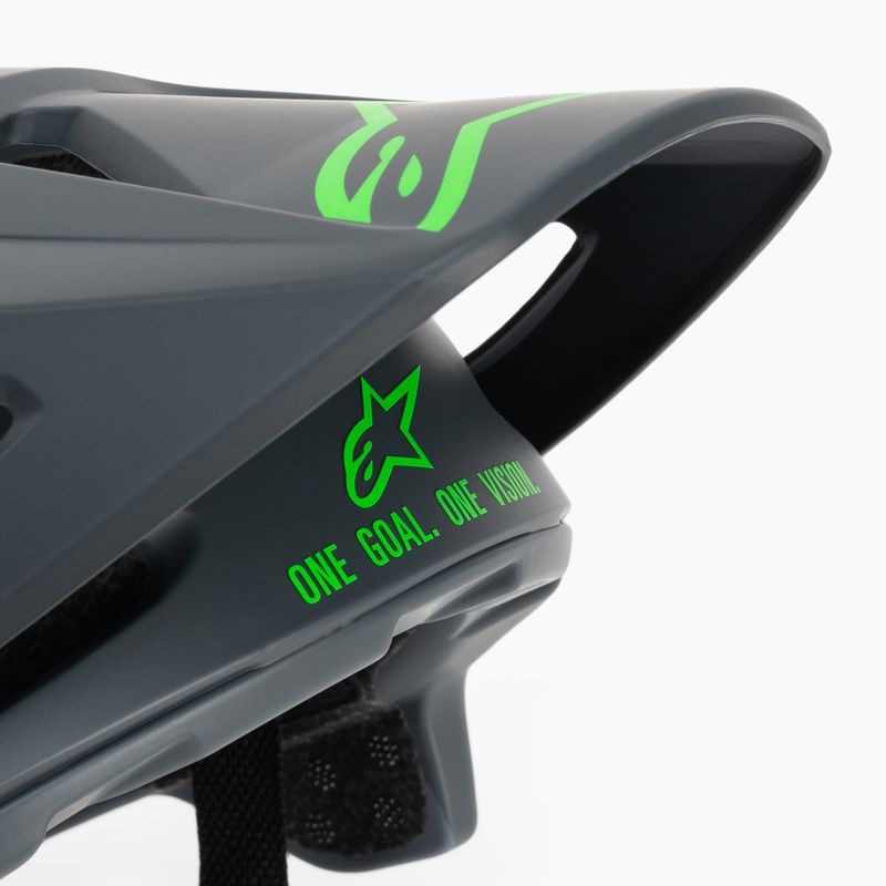 Kerékpáros sisak Alpinestars Vector Pro Atom szürke 8703019/9319 7