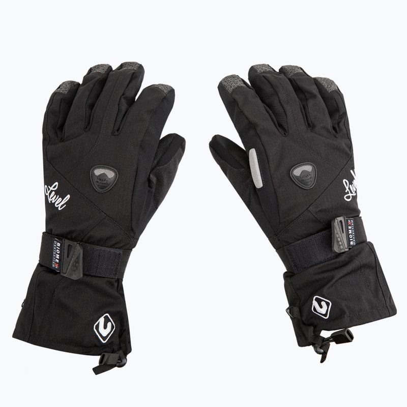 Női snowboard kesztyű Level Butterfly fekete 1041 3
