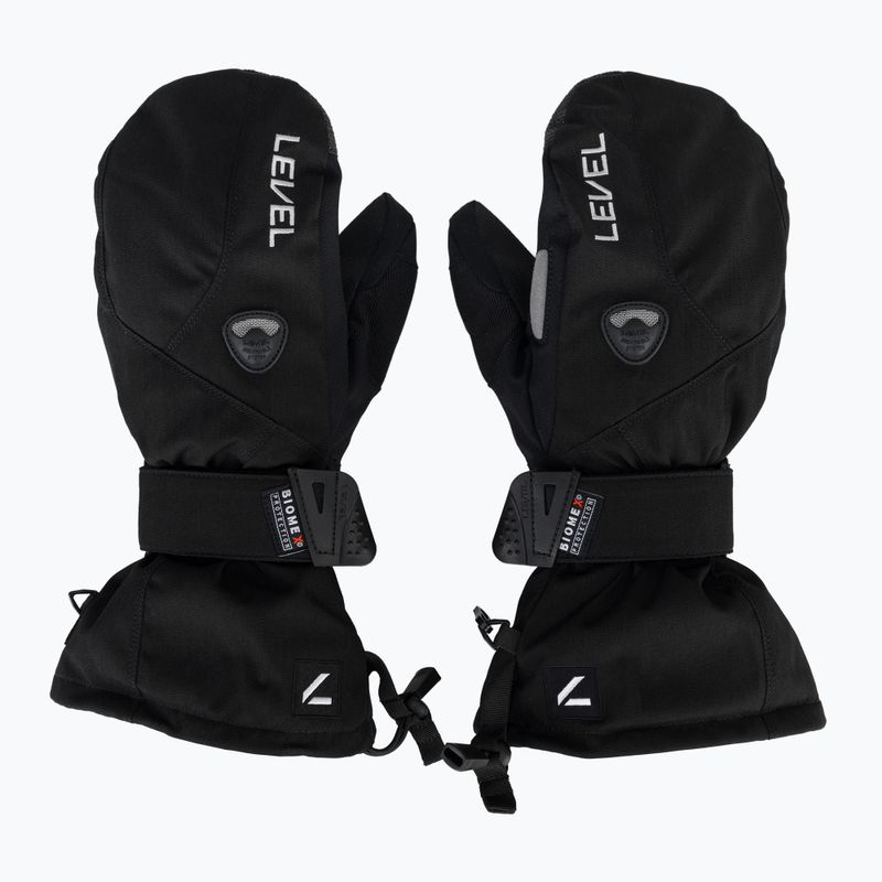 Férfi snowboard kesztyű Level Fly Mitt black 2