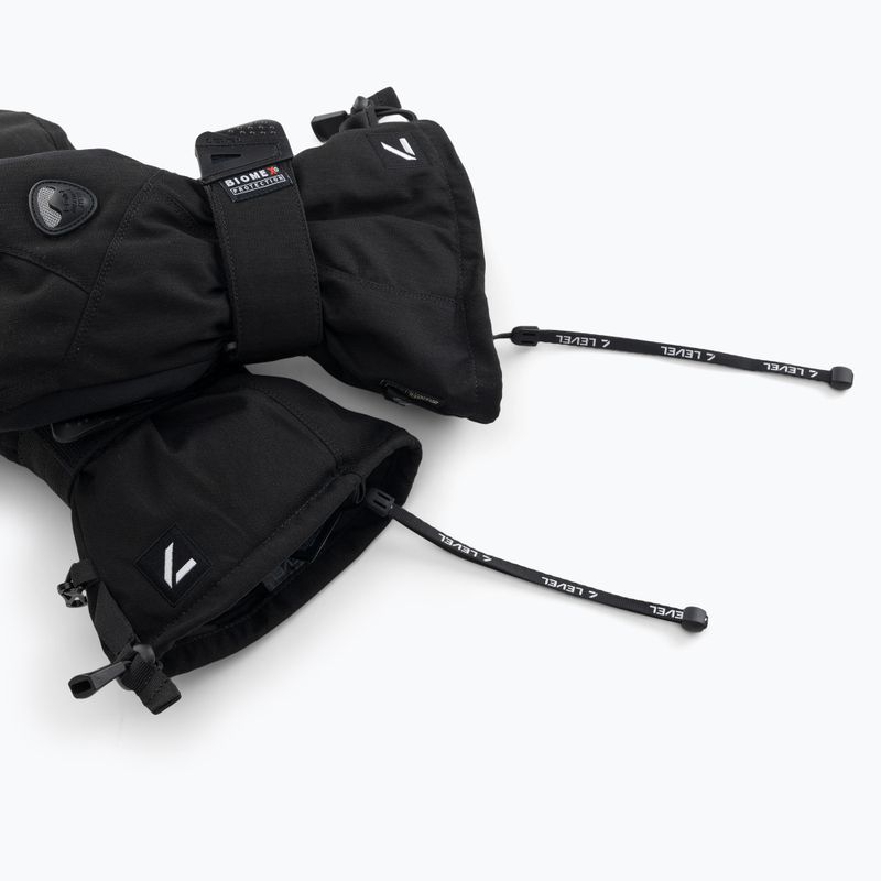 Férfi snowboard kesztyű Level Fly Mitt black 9