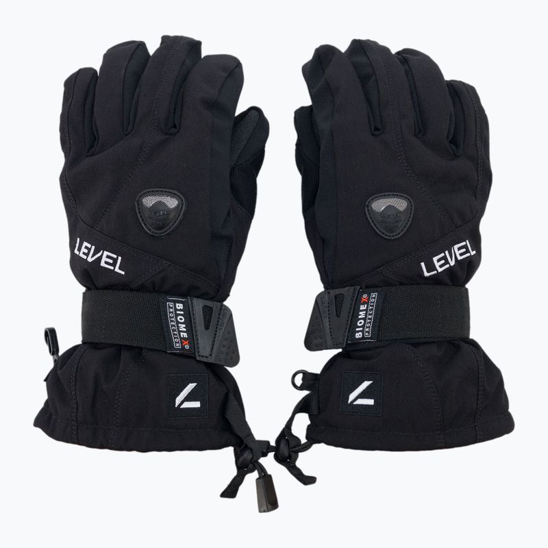 Gyermek snowboard kesztyű Level Fly fekete 4001JG.01 3