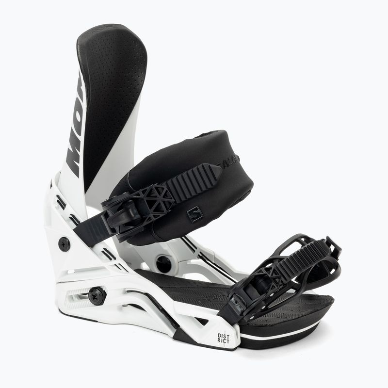 Férfi snowboard kötés Salomon District fehér L41508800