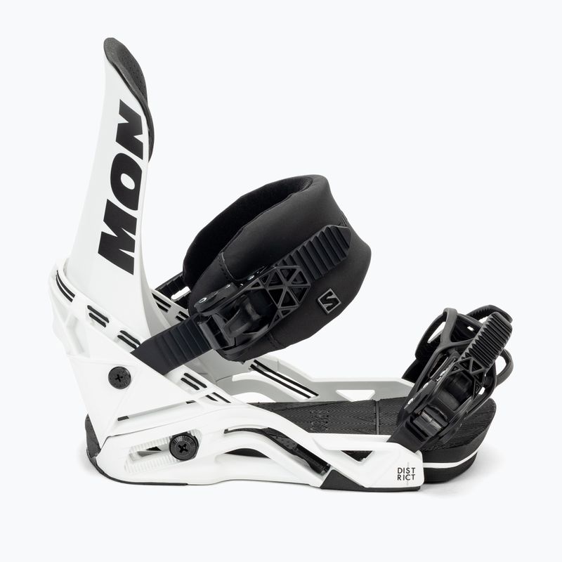 Férfi snowboard kötés Salomon District fehér L41508800 2
