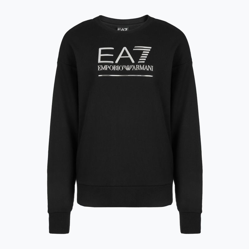 Férfi EA7 Emporio Armani Train Visibility pulóver fekete / ezüst