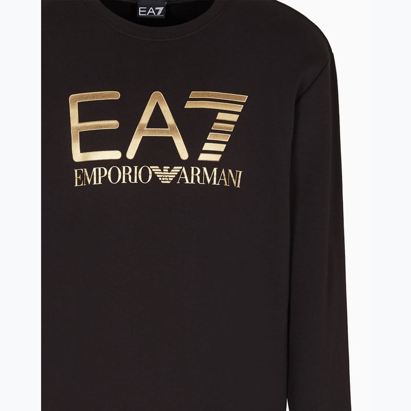 Férfi EA7 Emporio Armani Train Logo Series T-Top Big Logo fekete 3